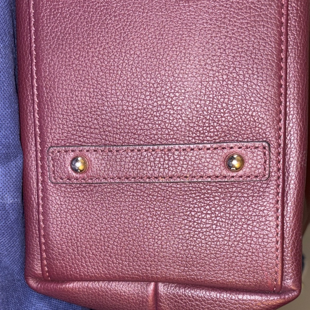 Women's Dooney & Bourke Pebble Grain Leather Logo lock Shoulder Bag - Picture 8 of 10